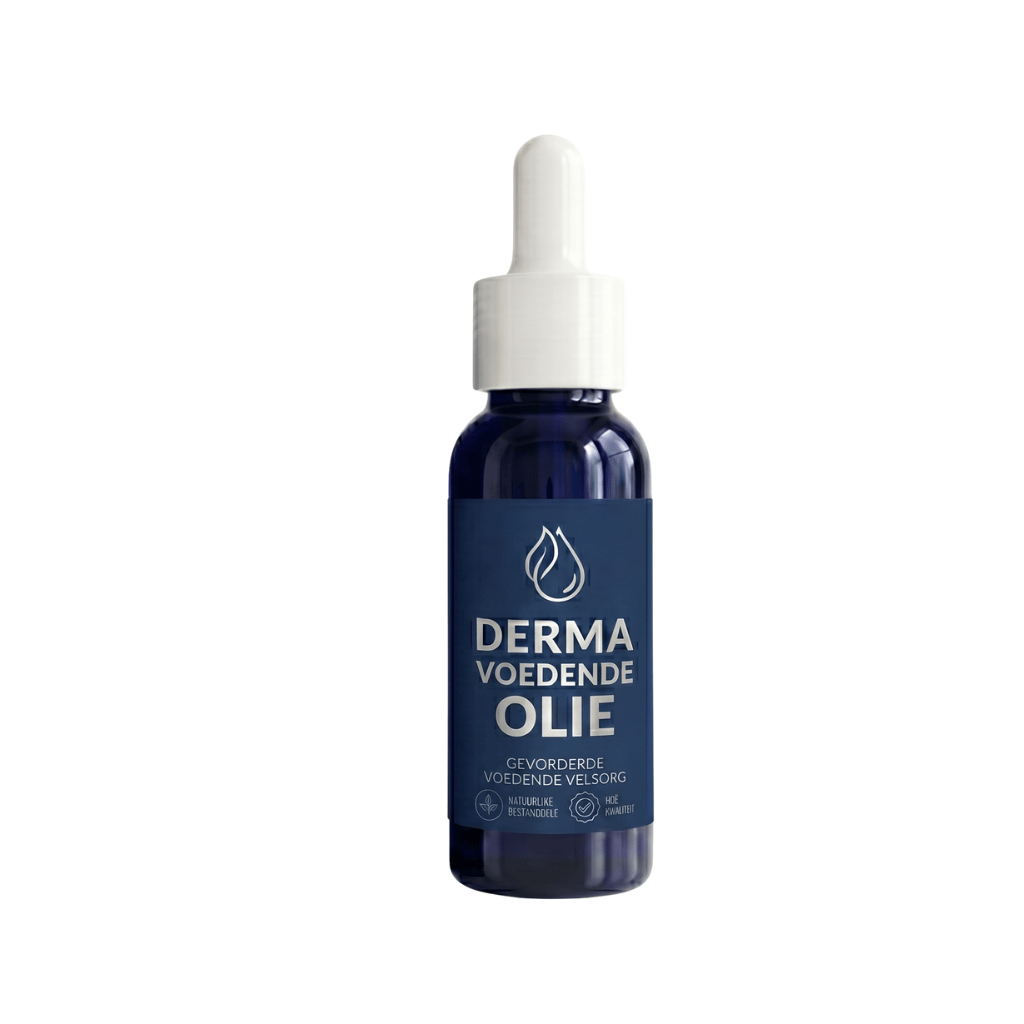 Derma Voedende Olie bottel met pipet vir daaglikse skoonheidsvoeding.