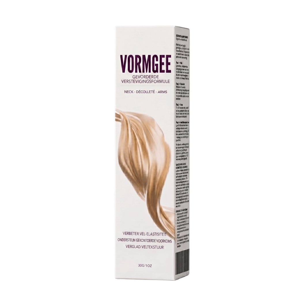 Vormgee gevorderde verstevigingformule vir die nek, dekolleté en arms, verbetert vel-elastisiteit.