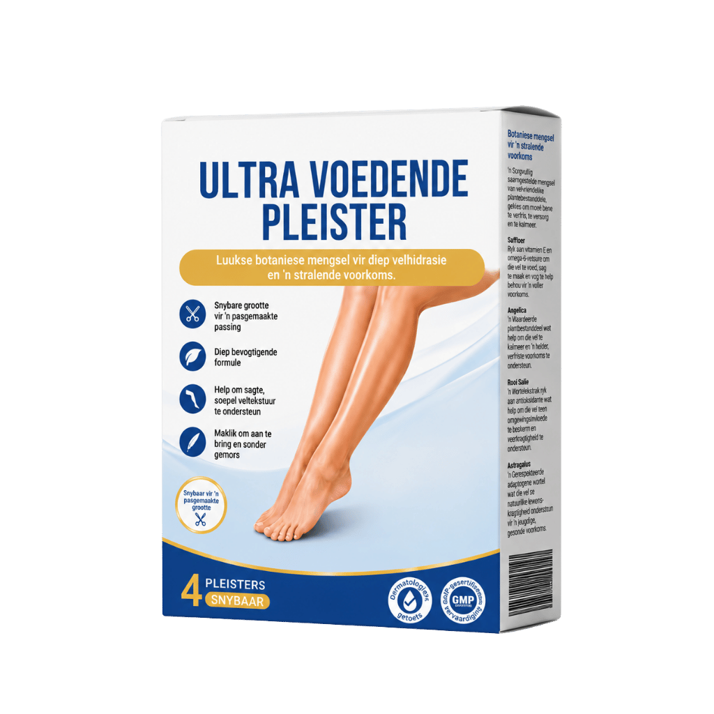 Ultra Voedende Pleister - Luxe botaniese pleister vir diep velhidrasie en 'n stralende voorkoms.