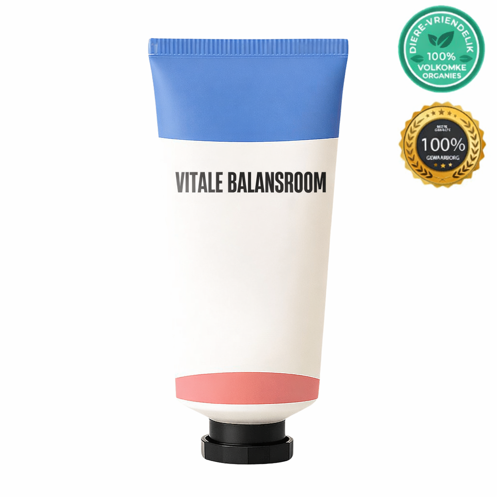 Vitale Balansroom tube with a light texture for daily skin care, supporting a clean, polished appearance.
