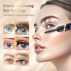 Aardlig LashLift Pro demonstrating 360° perfect curling eyelashes for charming eye makeup.