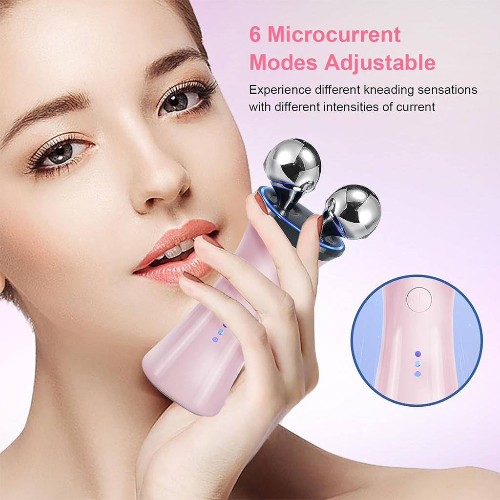 Aardlig ToneLift compact facial massager with microcurrent technology for facial stimulation and relaxation.